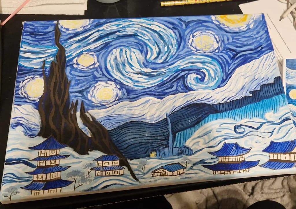 Starry Pagodas