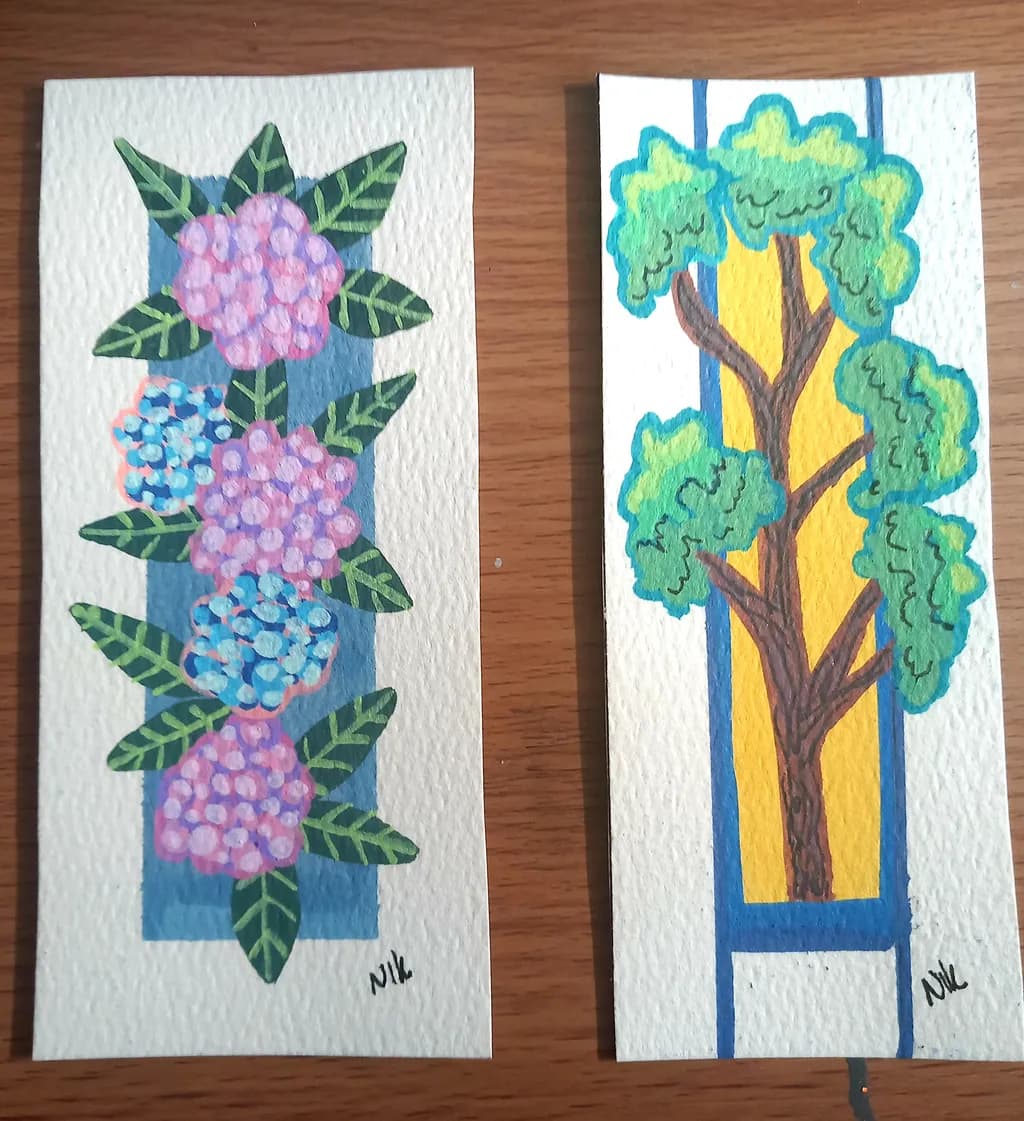 Floral and Tree Panels