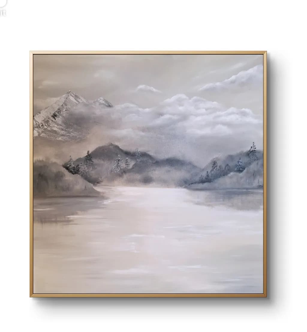 Misty Mountain Lake