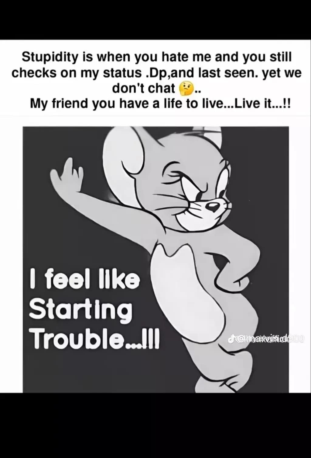 Starting Trouble