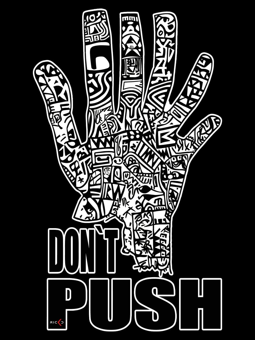 Intricate Hand Stop