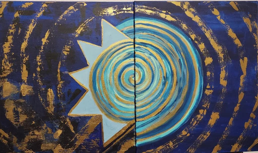 Golden Spiral Star