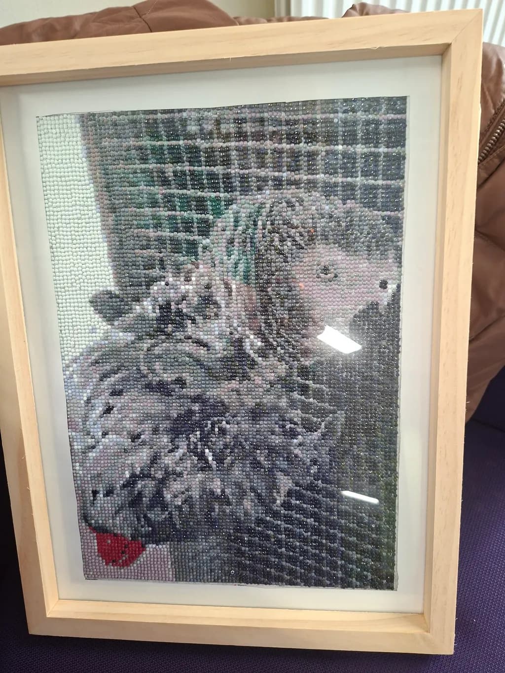 Diamond Duck Portrait