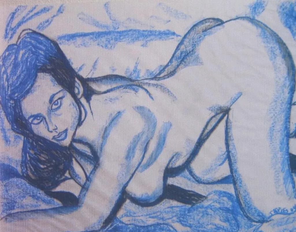 Blue Contours