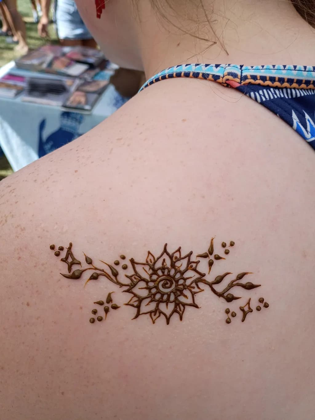 Floral Spiral Design