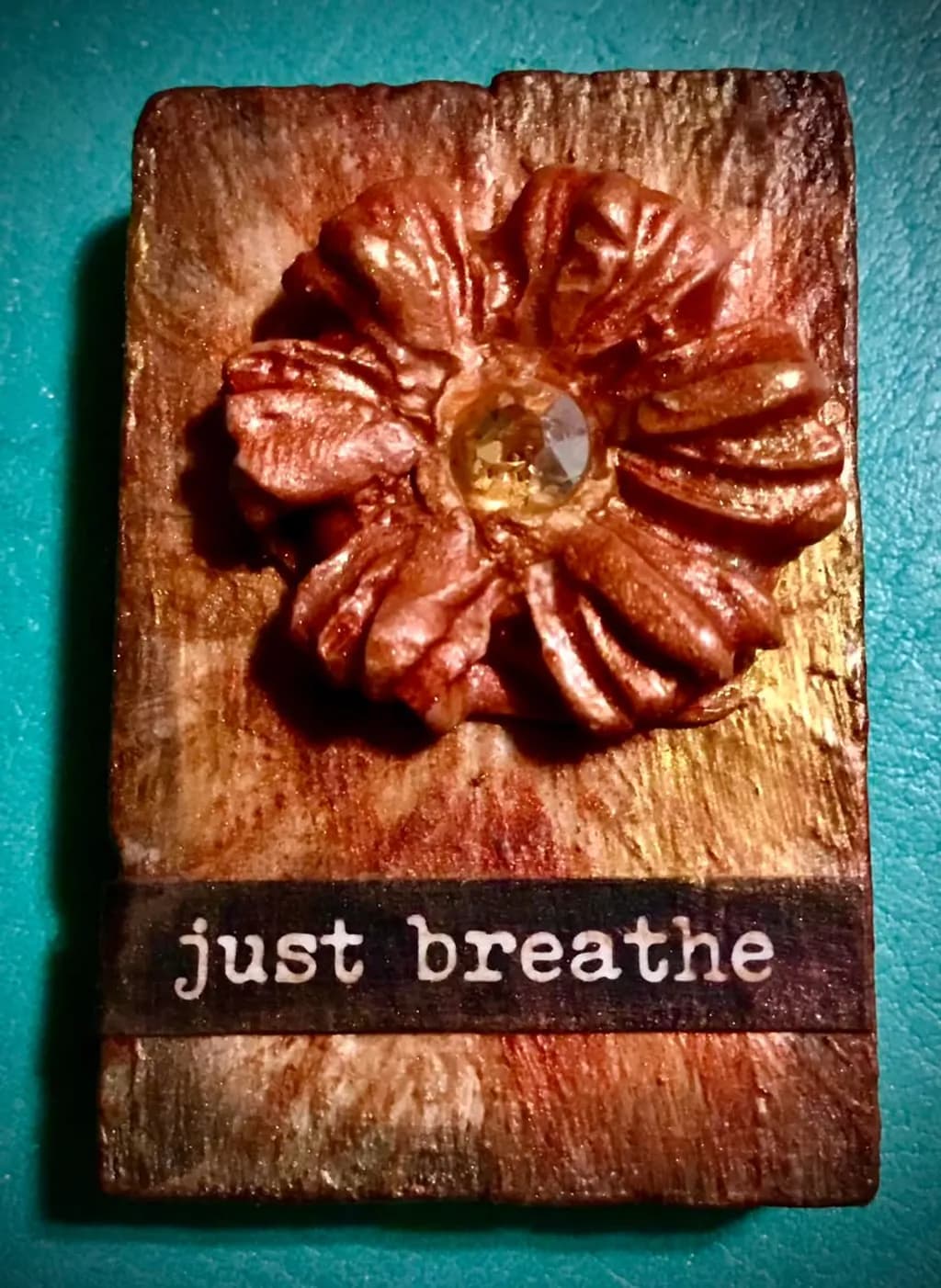 Just Breathe Plaque