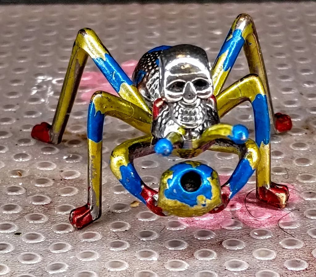 Metallic Spider Totem
