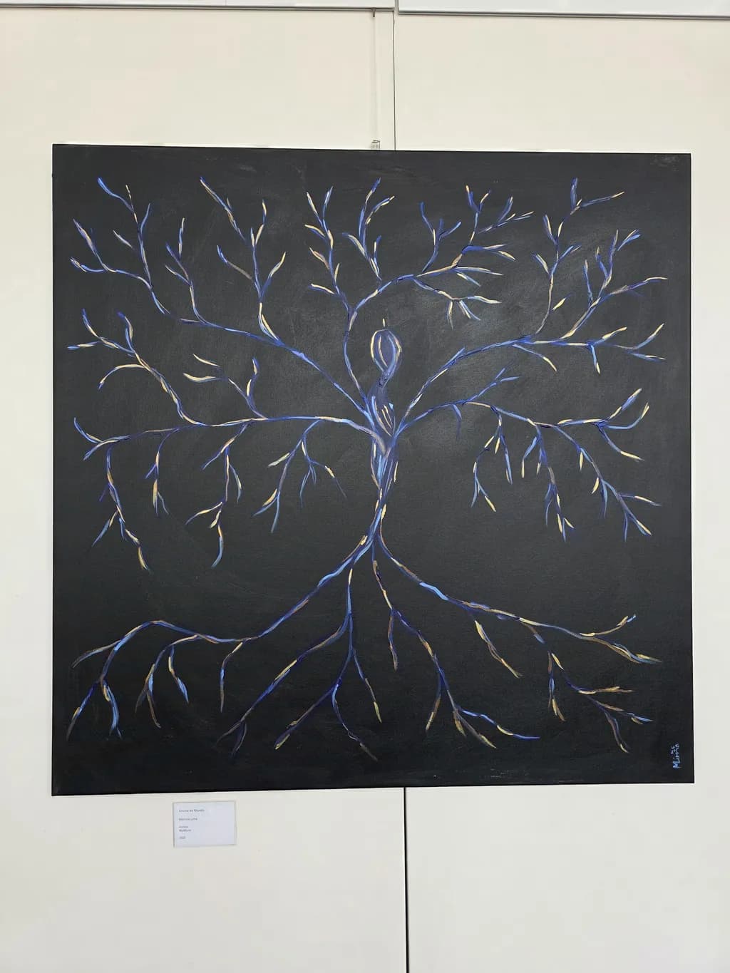 Blue Branches Tree