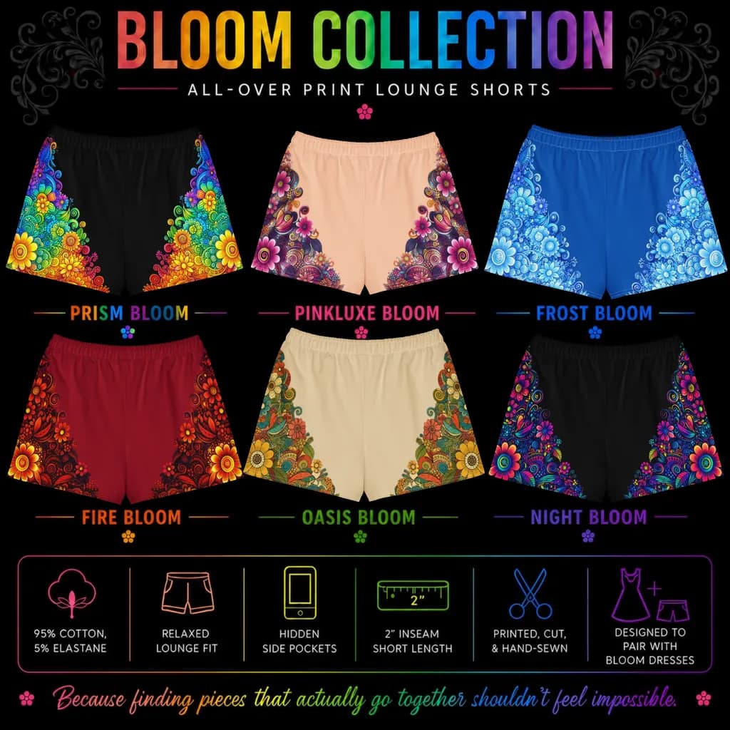 Bloom Collection Shorts