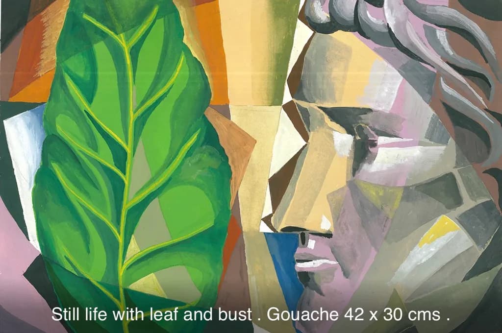 Leaf and Bust