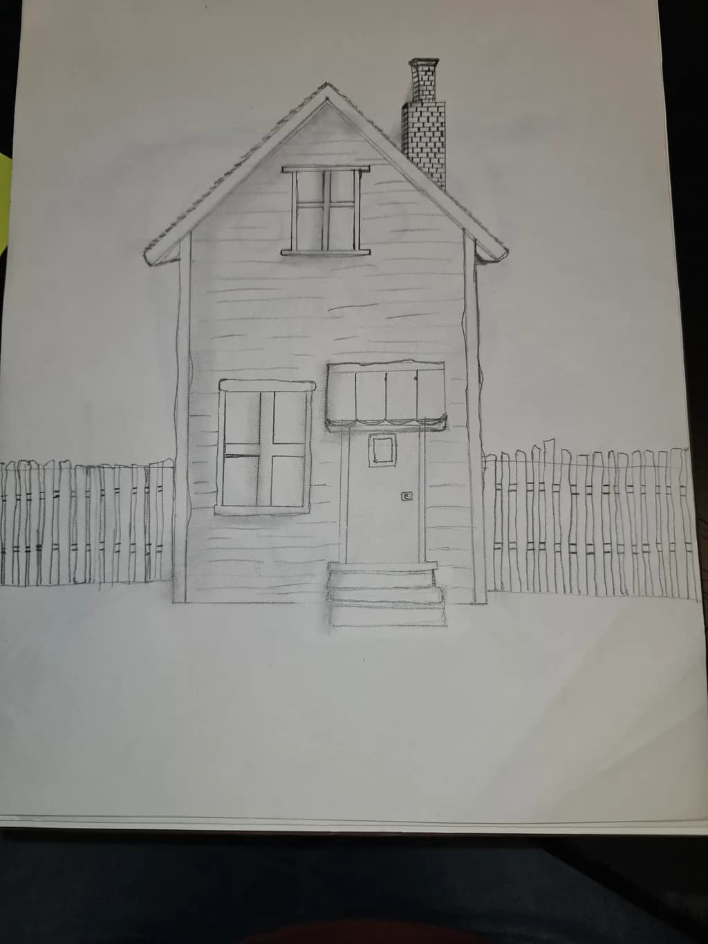Simple Cottage Sketch