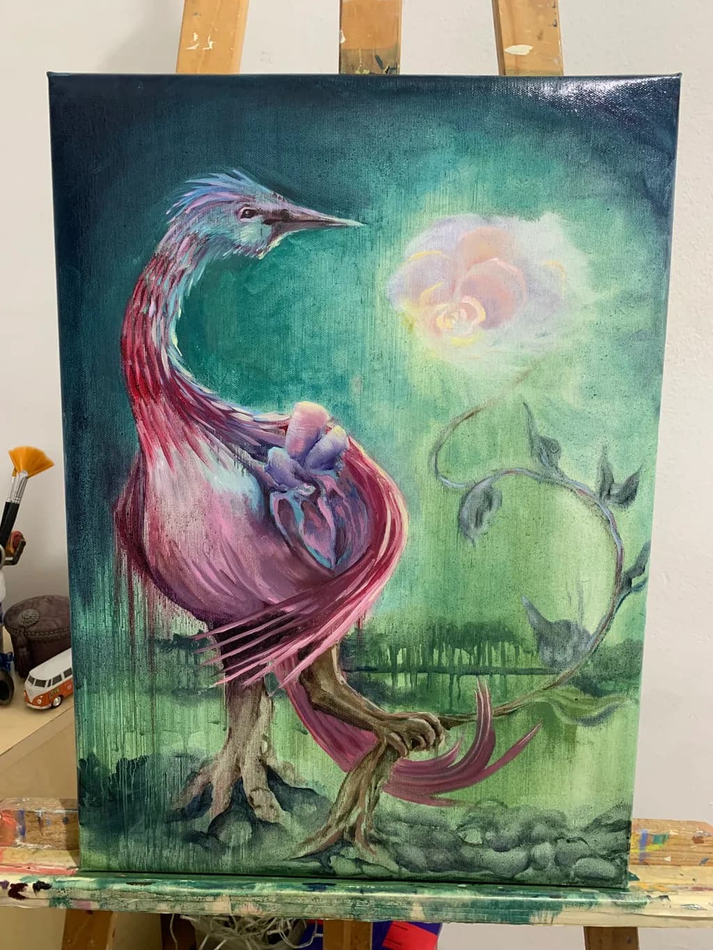 Rosebird Reflection