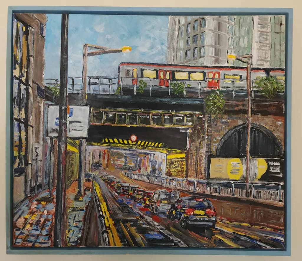 Urban Overpass Rush