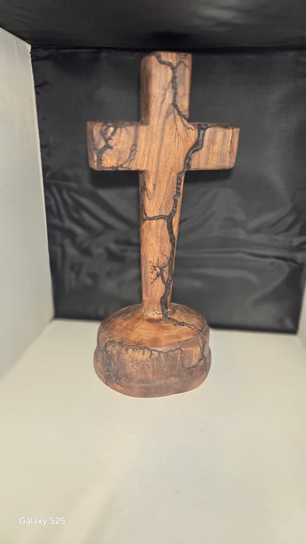 Fractured Wood Cross