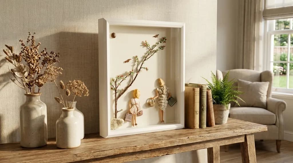 Spring Stroll Shadowbox