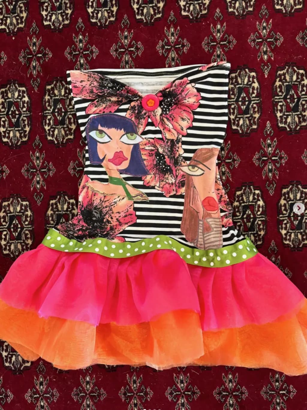 Bold Faces Dress