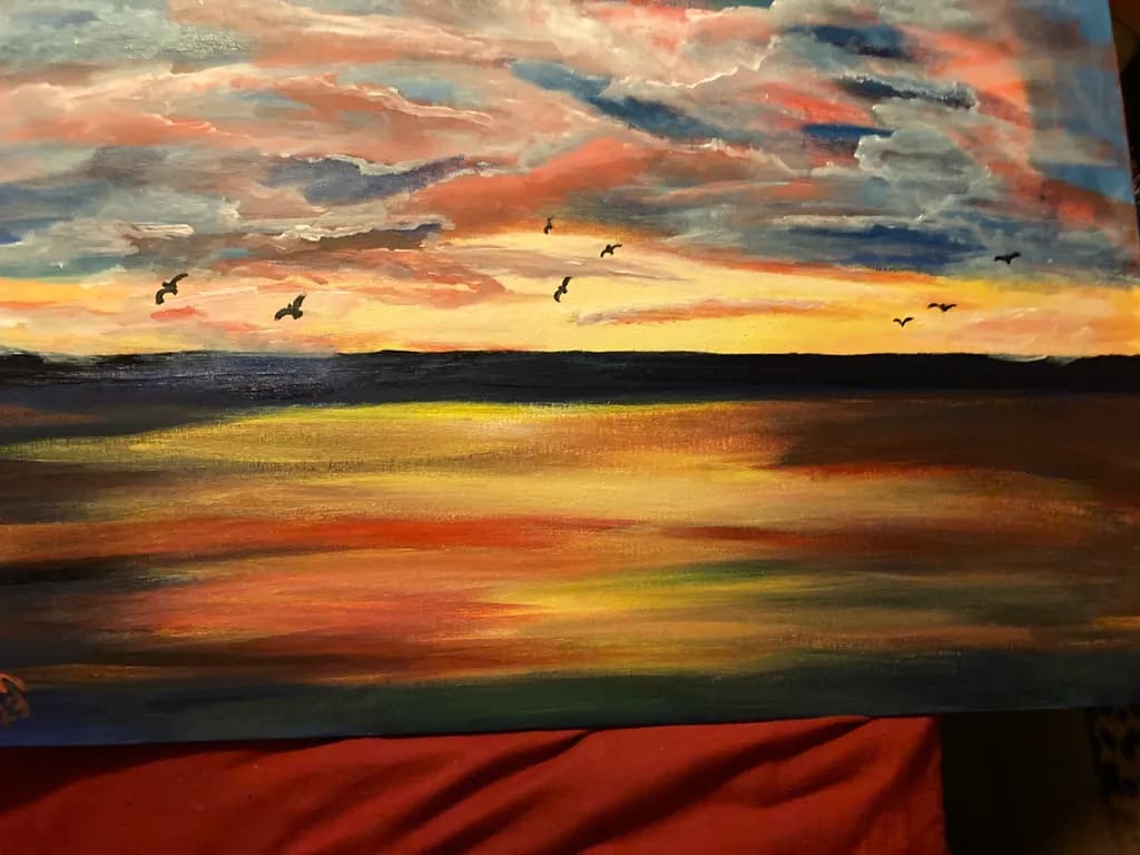 Crimson Horizon Flight