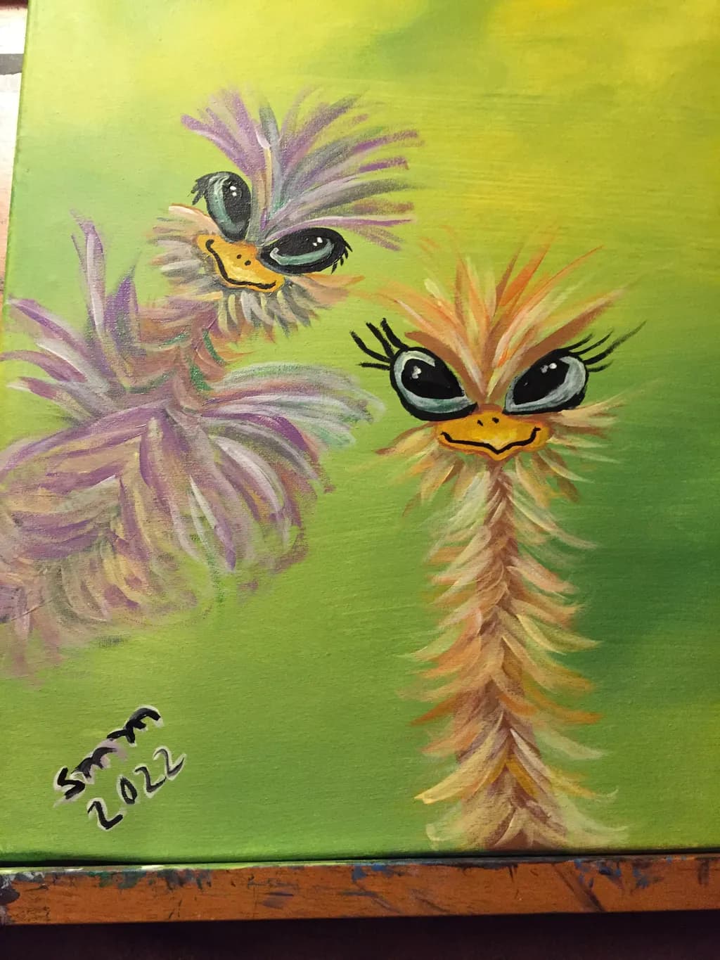 Curious Feathered Friends