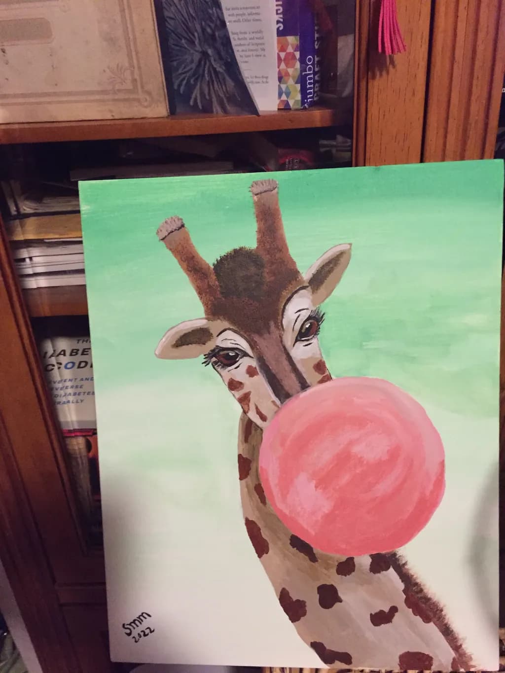 Bubblegum Giraffe