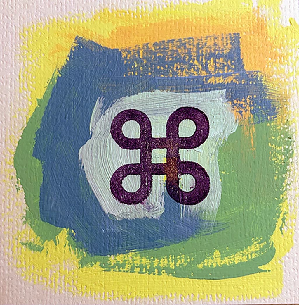 Cat Symbol Abstract