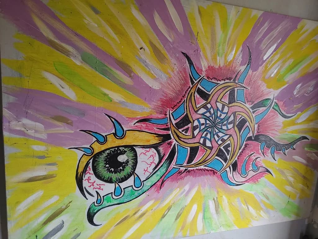 Kaleidoscope Eye Burst