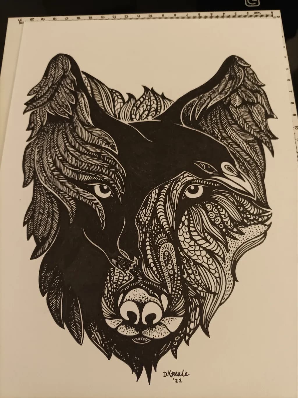 Dual Spirit Wolf