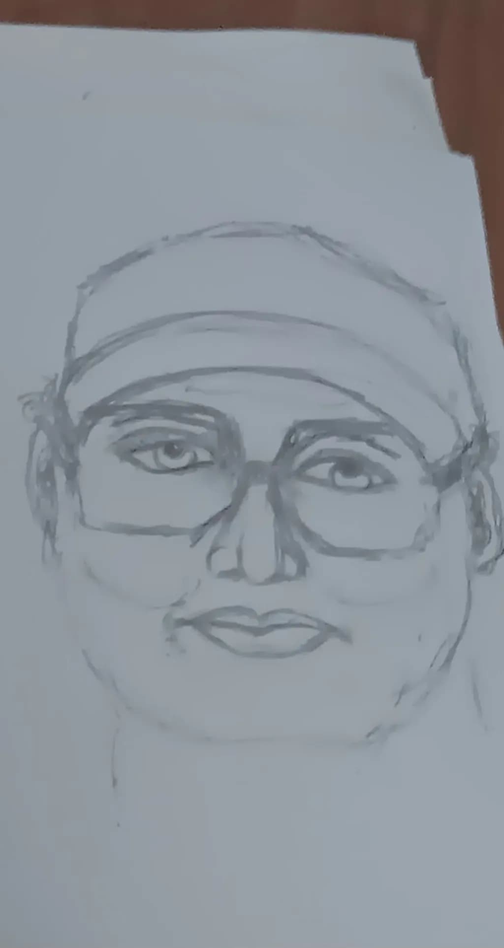 Glasses and Cap Portrait