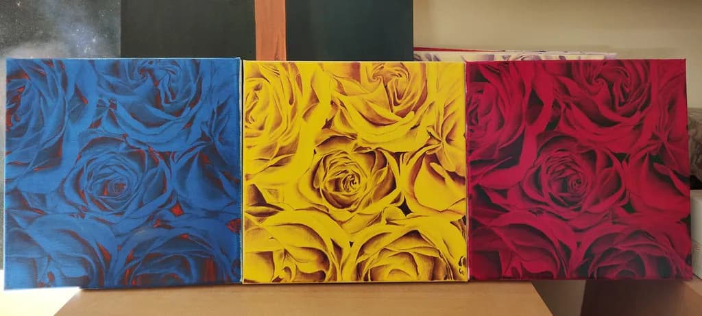 Trio of Roses