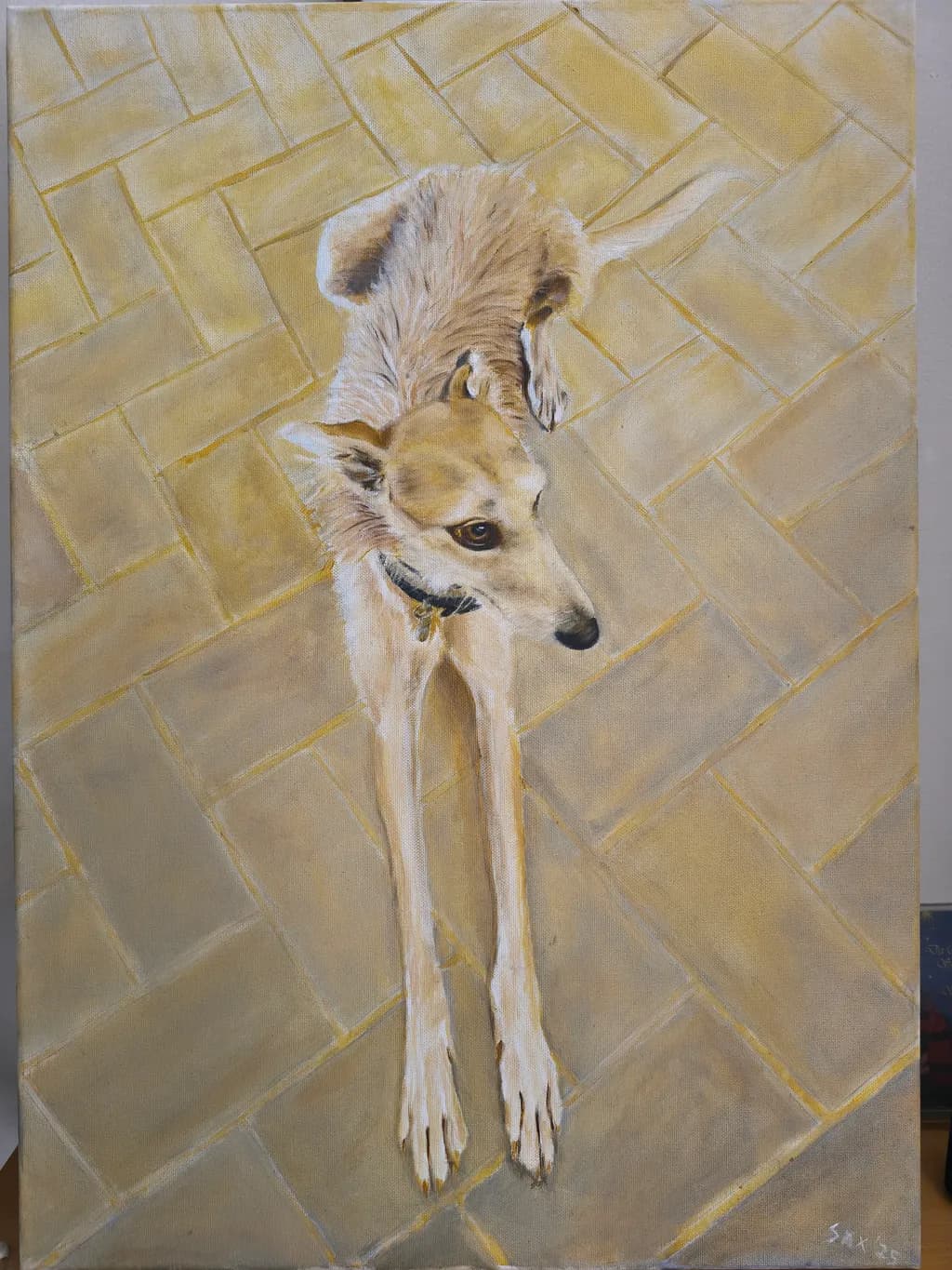 Resting Greyhound
