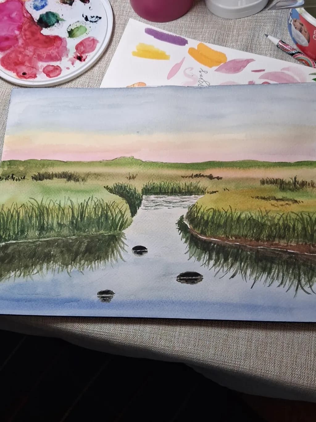 Marshland Reflections