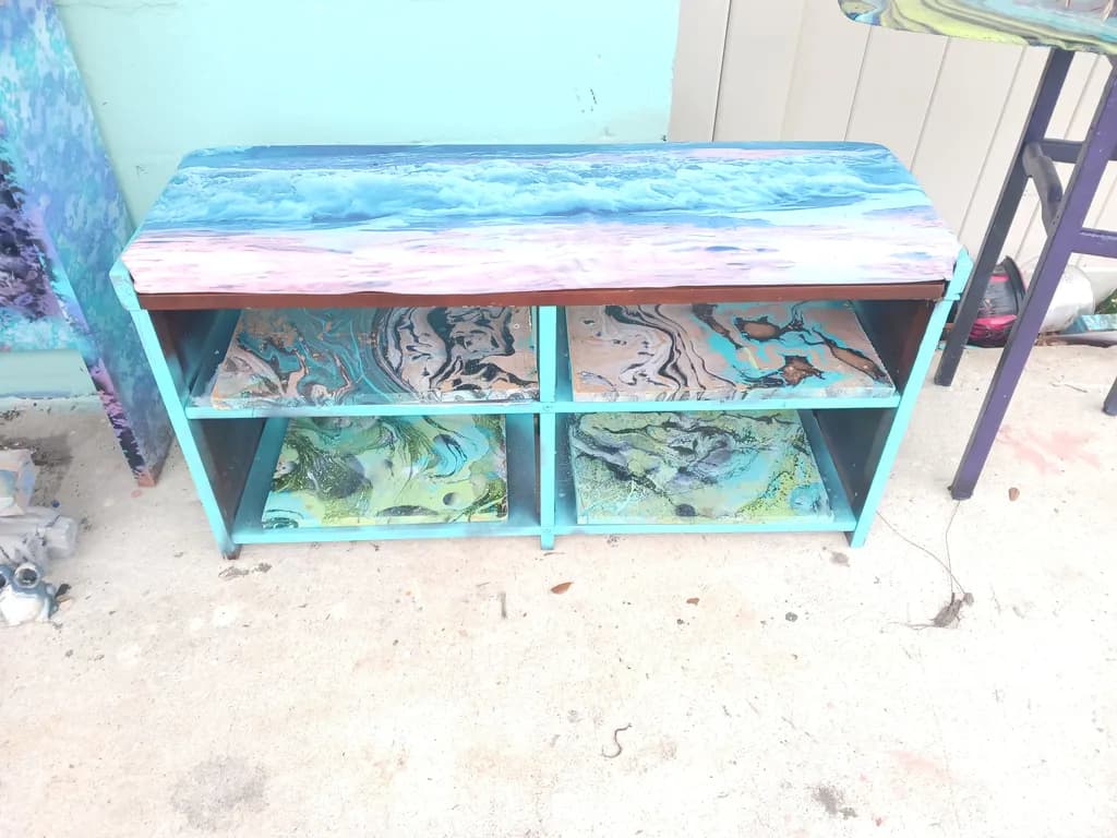 Ocean Veins Bench
