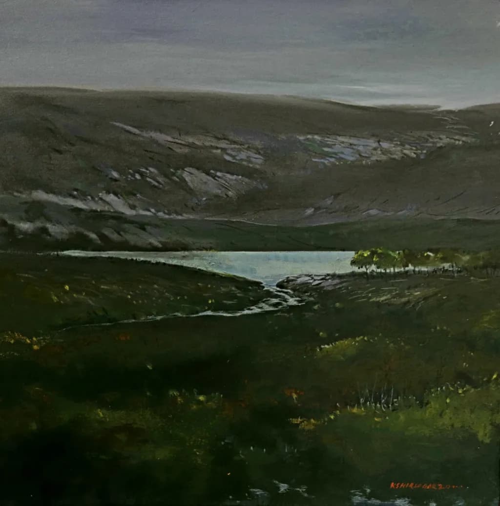 Dusk Over the Valley