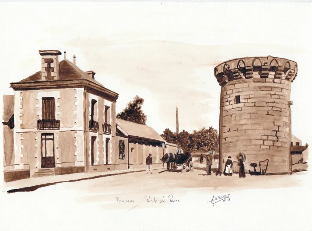 Poitiers Porte Paris