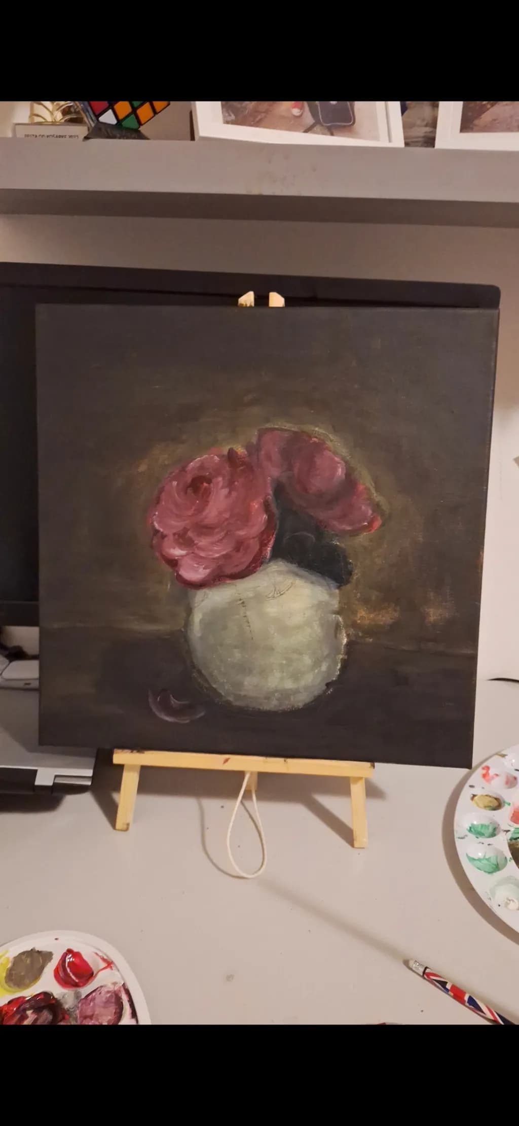 Rose in Shadow