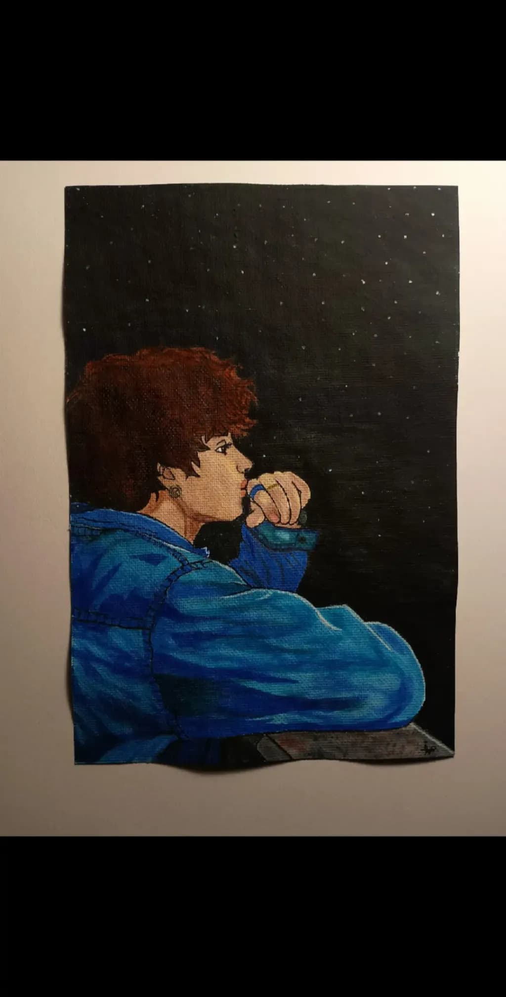 Stargazing in Blue