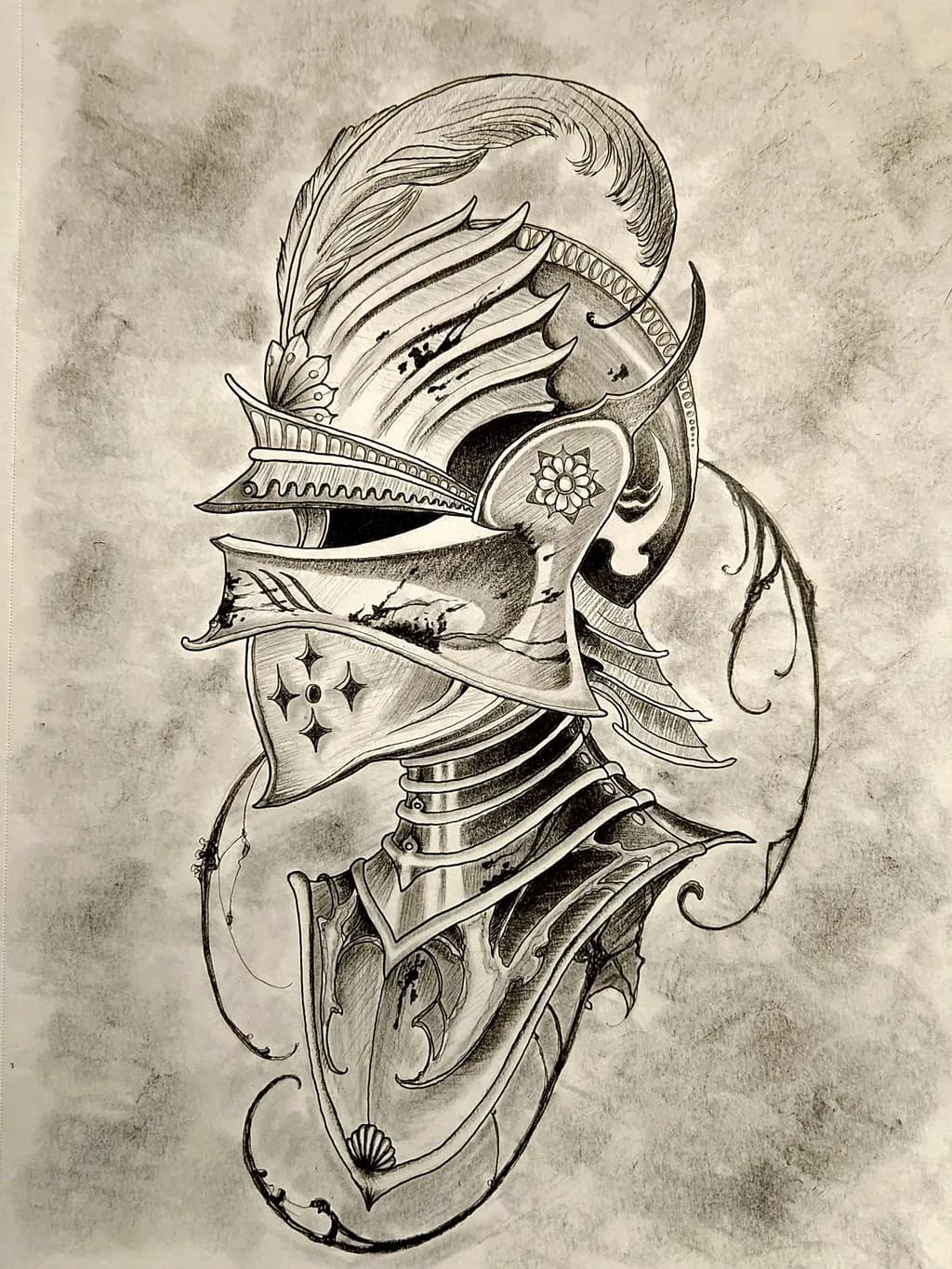 Baroque Knight Helmet