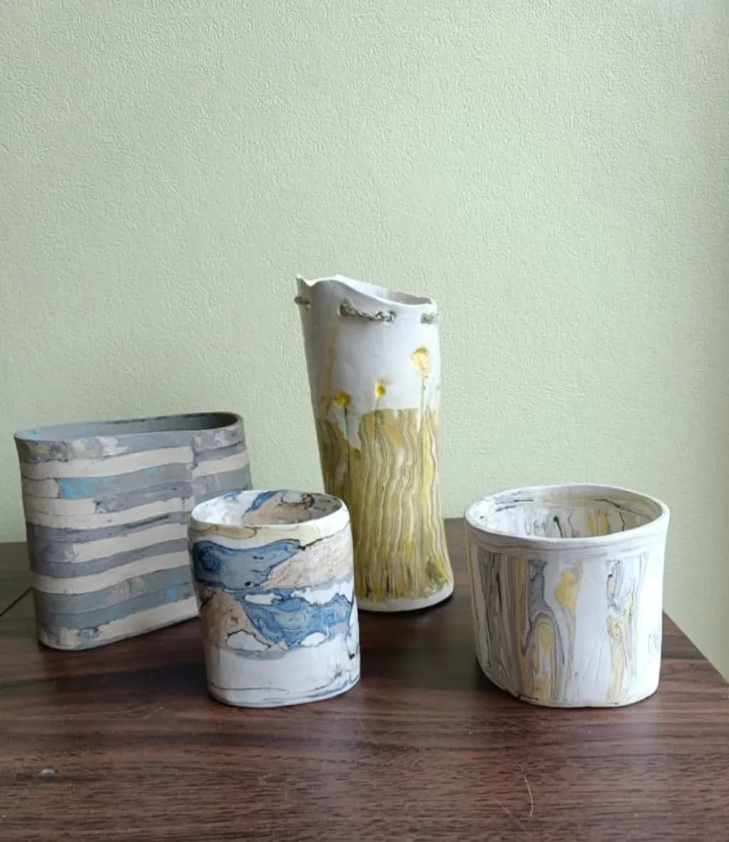Nerikomi Vessels