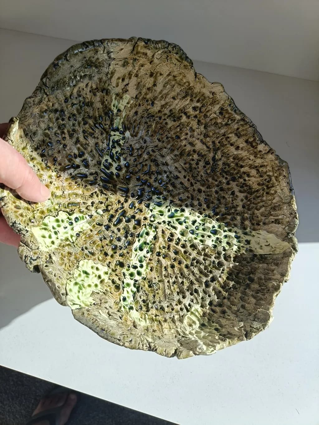 Textured Starburst Bowl