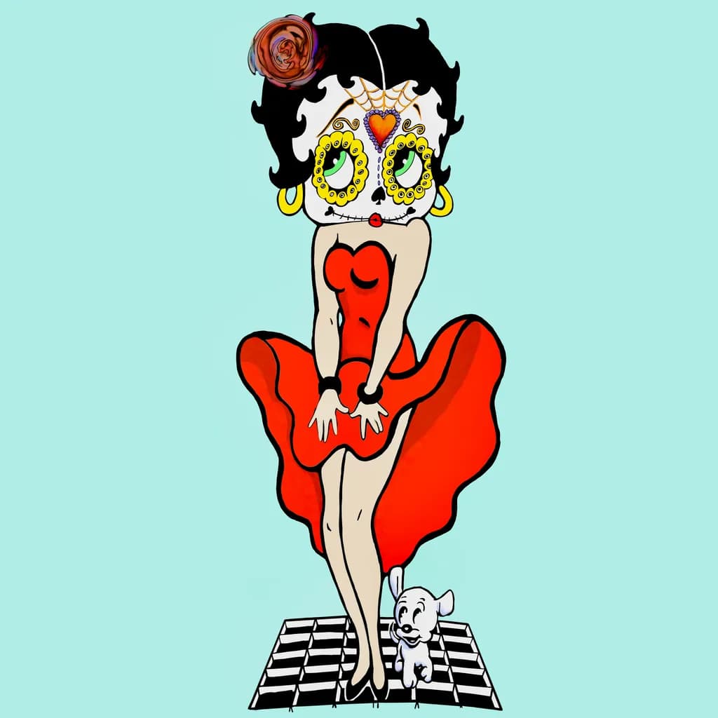 Sugar Skull Marilyn