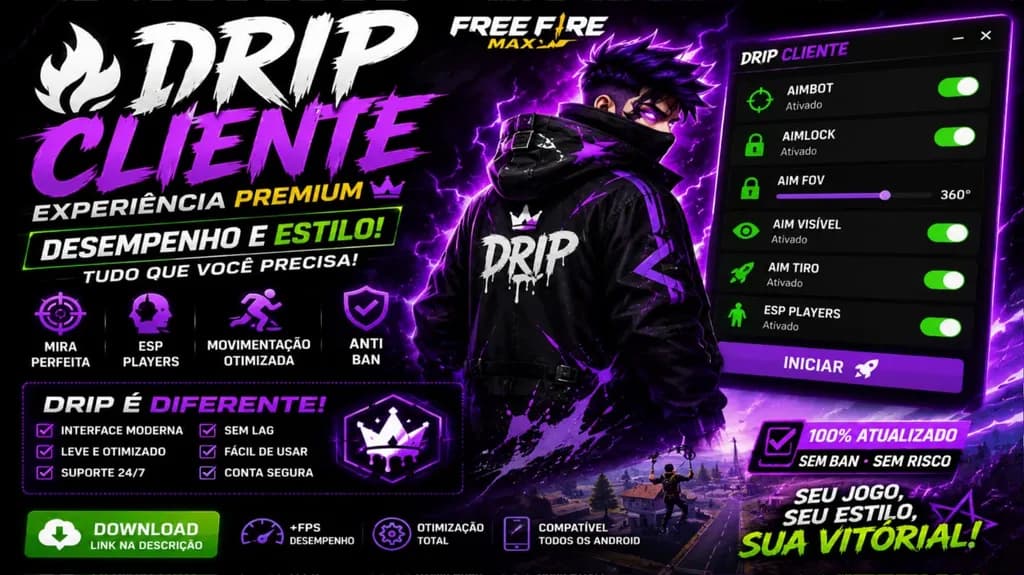 Drip Cliente Free Fire