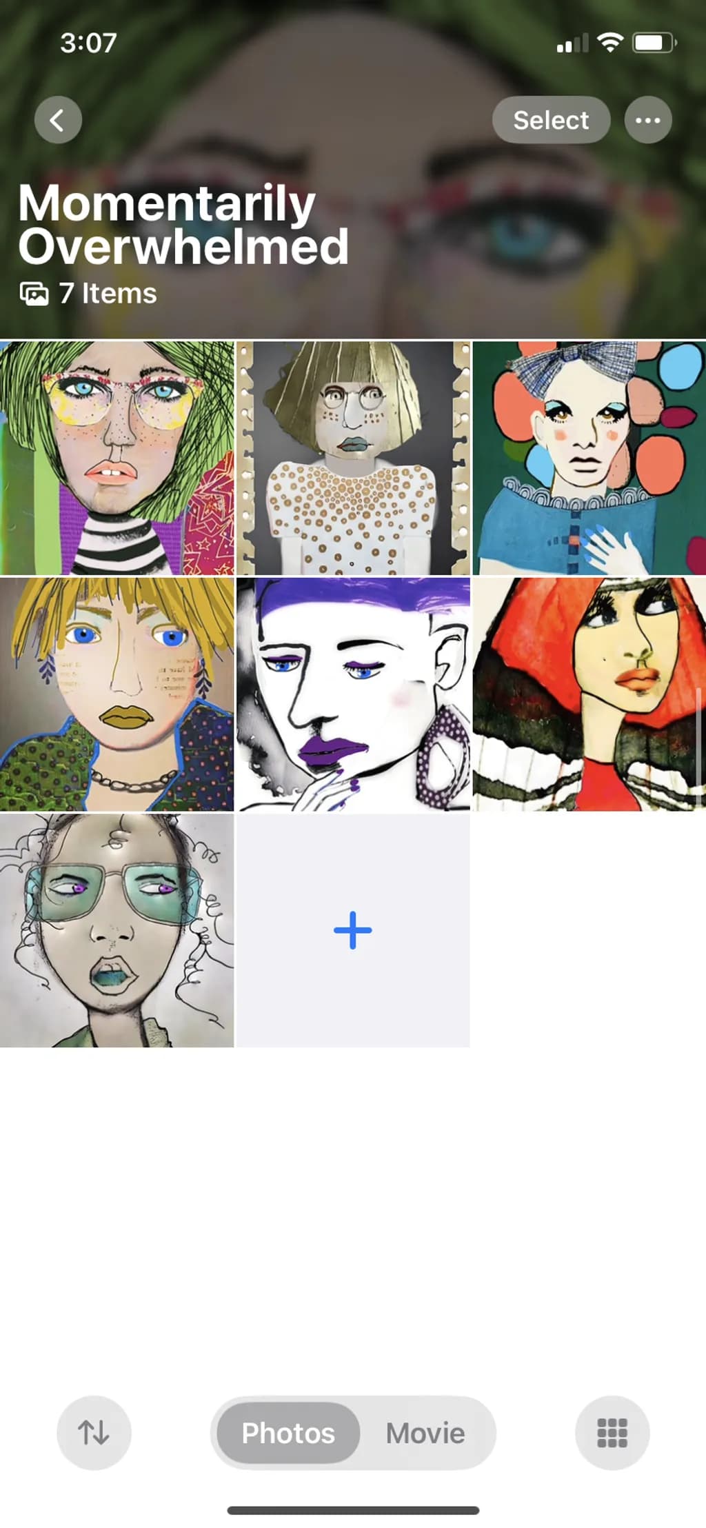 Fragmented Faces