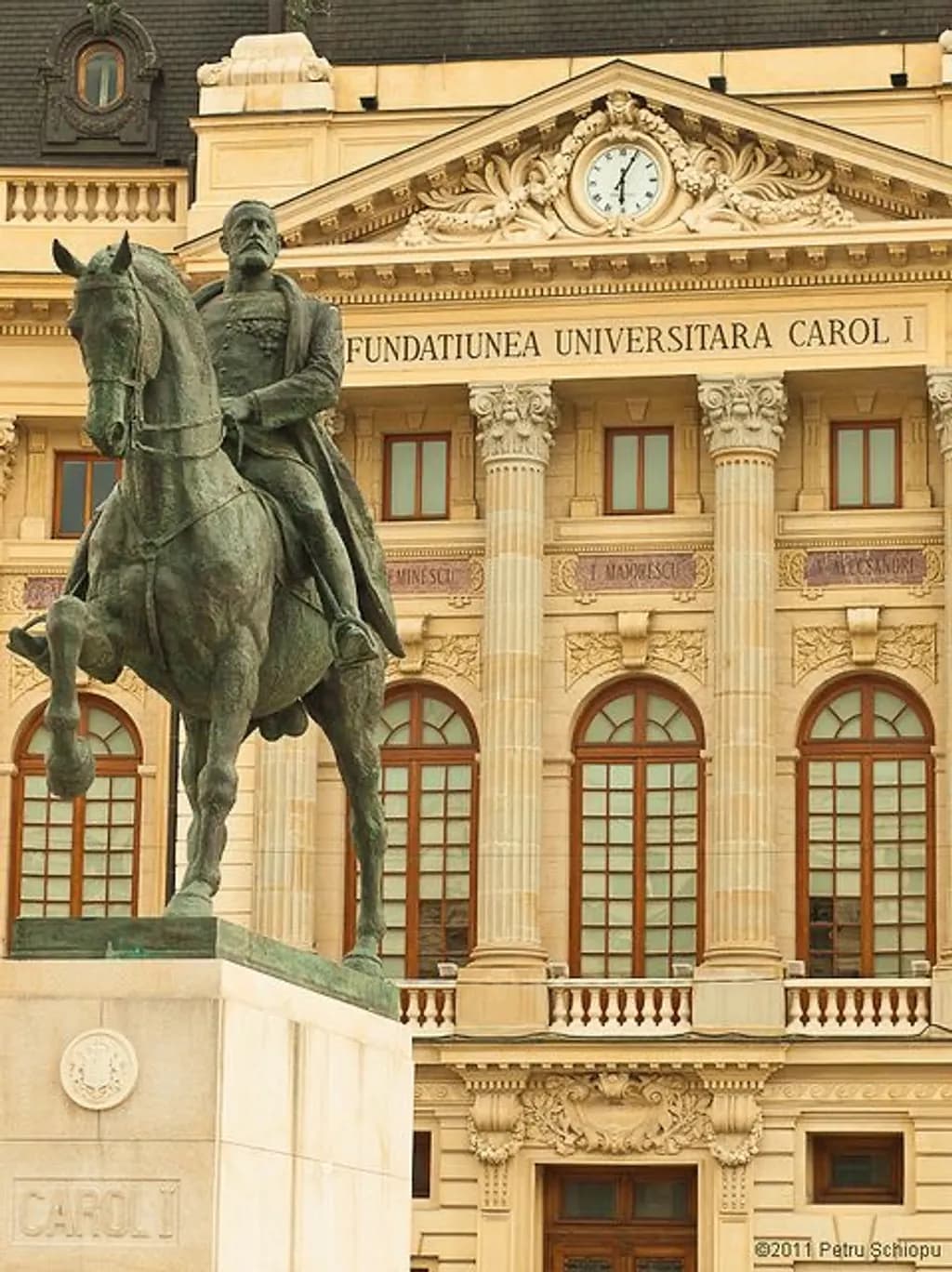 Carol I Equestrian Statue