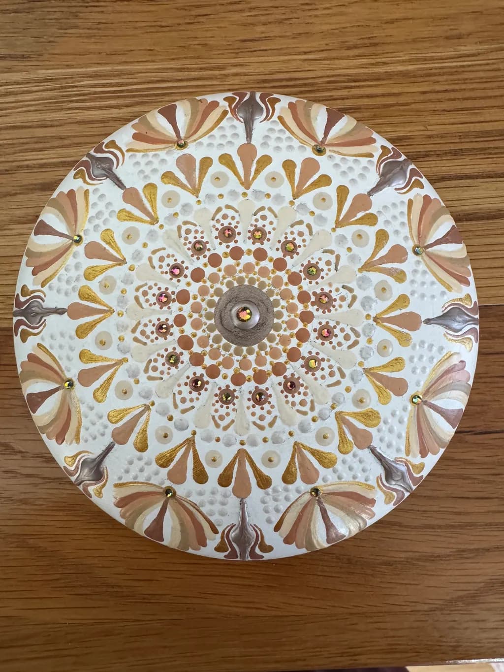 Golden Bloom Mandala