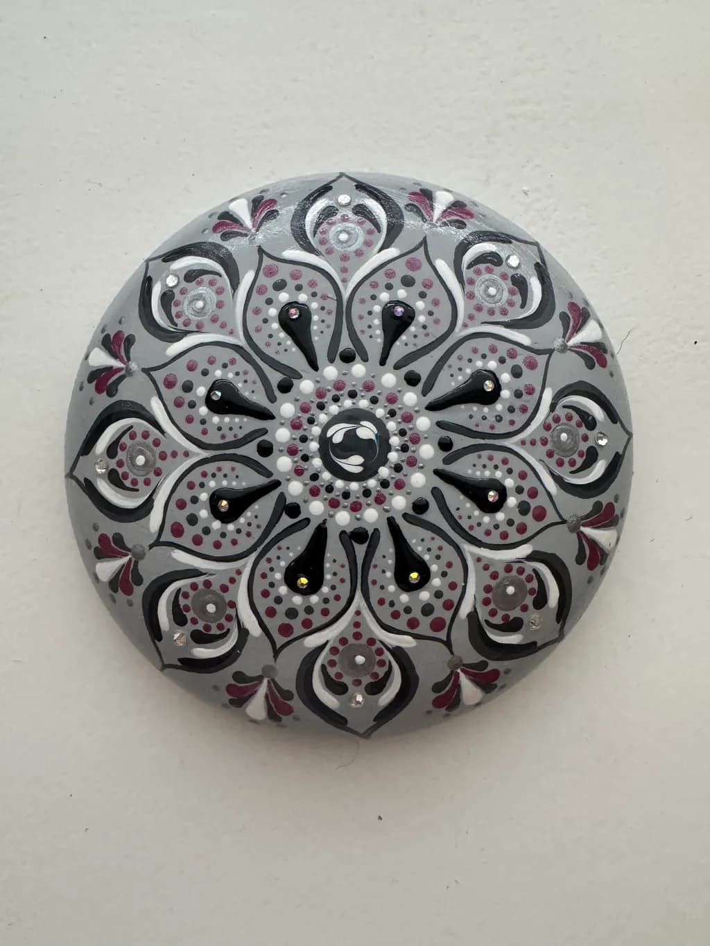 Mauve Mandala Stone