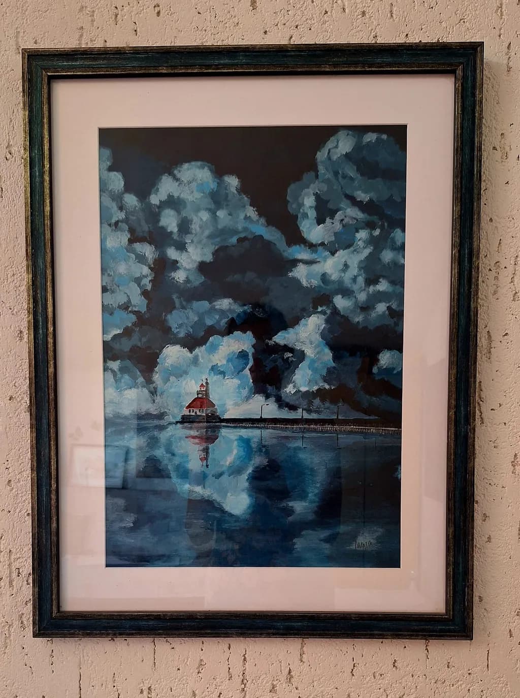 Storm Over Lighthouse