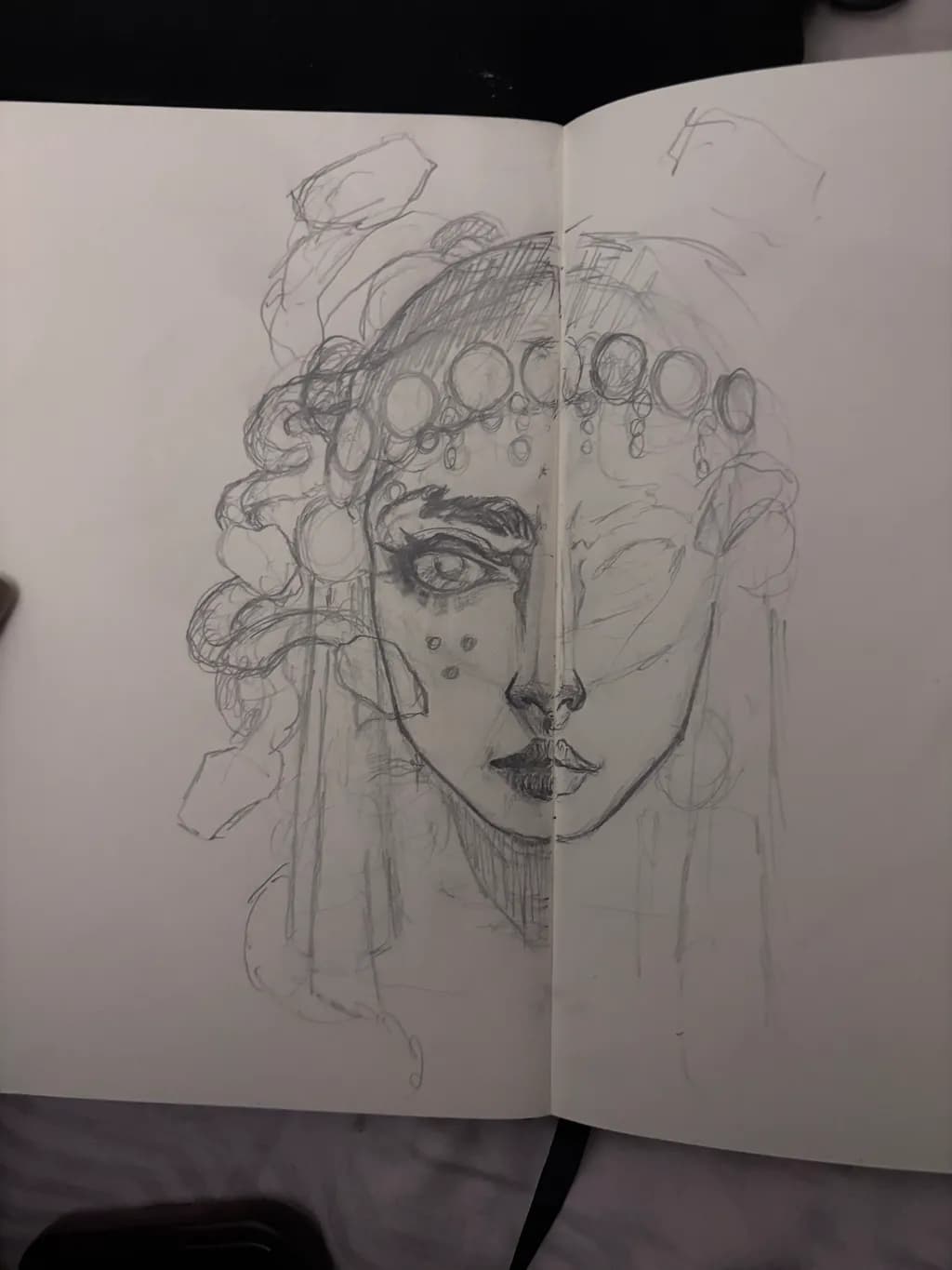 Half-Sketch Muse