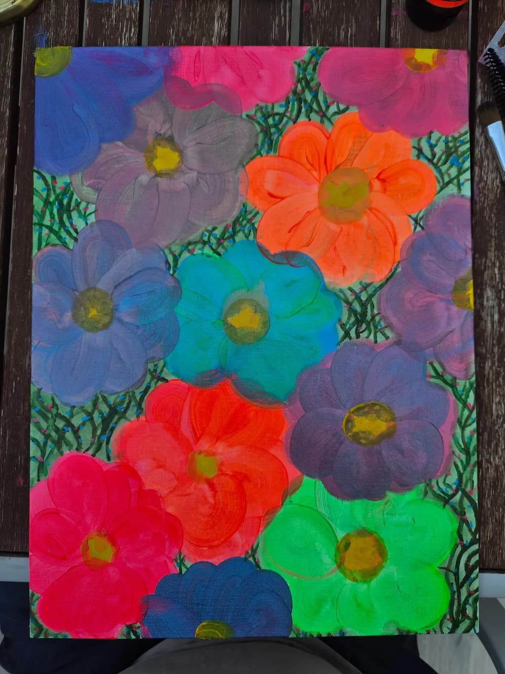 Color Burst Blooms