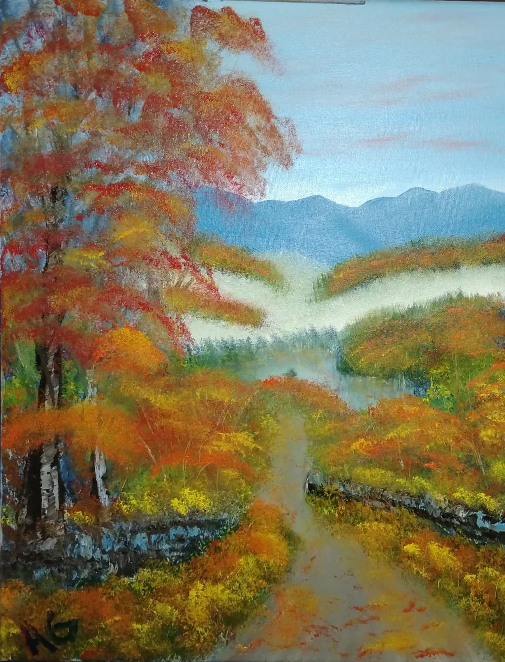 Misty Autumn Morn