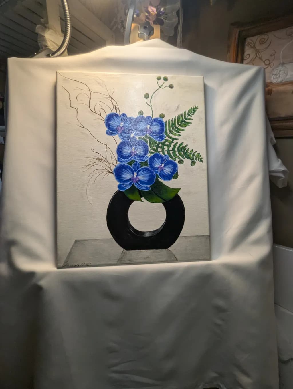 Blue Orchid Circle
