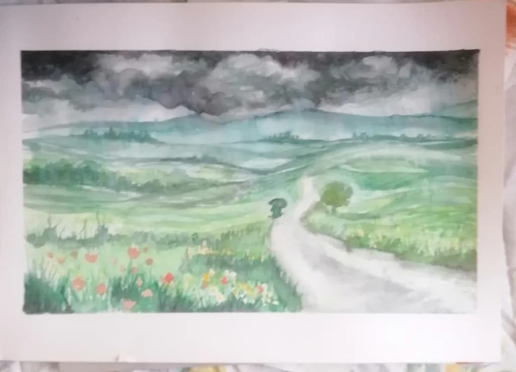 Storm Over the Valley